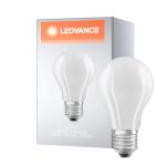 Ledvance Classic Superior LED Bulbo E27 Pera Filamento Ghiaccio 4.2W 470lm - 927 Bianco Molto Caldo | Miglior resa cromatica - Dimmerabile - Sostitutiva 40W