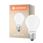 Ledvance Classic LED E27 Pera Filamento Ghiaccio 3.8W 806lm - 827 Bianco Molto Caldo | Sostitutiva 60W