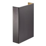 Nordlux Fold 15 Luce Da Parete Nero Up & Down 6.4W 250lm - 830 Luce Calda -  