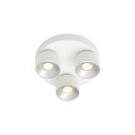 Nordlux Pitcher Faretti Metallo Bianca | Adatto per 3x GU10