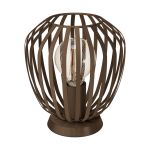 Eglo Lampada Da Tavolo Espinal Acciaio Bronze | IP20 - Adatto per 1x E27 