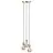 Nordlux Paco Luce Pendente Metallo 3-Faretti Ottone | Adatto per 3x E27