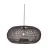 Good&Mojo Luce Pendente Arizona Rattan Burgundy L | Adatto per 1x E27 