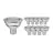 Confezione Multipack 10x Noxion Faretti LED GU5.3 MR16 7.5W 621lm 60D - 840 Bianco Freddo | Dimmerabile - Sostitutiva 50W