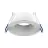 Noxion Faretti LED Ares Profondo ring - con Inner Il Anello Bianca| Ritaglio 68mm - incl. GU10 Fitting