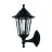 Eglo Luce Da Parete Duanera Nero | IP44 - Adatto per 1x E27
