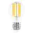 Eglo LED Pera E27 Filamento Chiara 4.9W 1055lm - 830 Luce Calda -  | Sostitutiva 75W