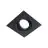 Noxion Incasso Spot Boxi MR16 Inclinabile Nero | Ritaglio 80mm - GU10 Attacco