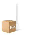 Confezione Multipack 10x Ledvance Dulux-L LED 18W - 840 Bianco Freddo | 4-Pin - Sostitutiva 36W