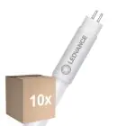 Confezione Multipack 10x Ledvance Tubo LED T5 Performance Mains (AC) High Output 11W 1700lm - 865 Luce Del Giorno | 55cm - Sostitutiva 24W